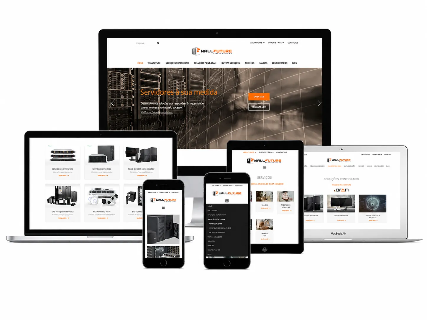 site institucional wallfuture